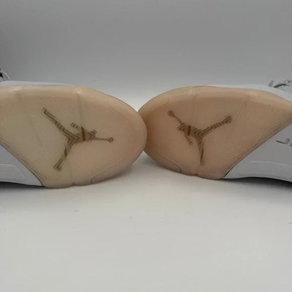 Air Jordan 5 Retro Pure Platinum Mens Sneakers Shoes 881432-003 Size 9 - Picture 7 of 10